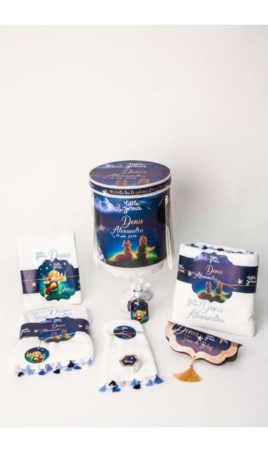 Trusou de botez pentru baieti inspirat din cartea Le petit Prince, Micul Print 2